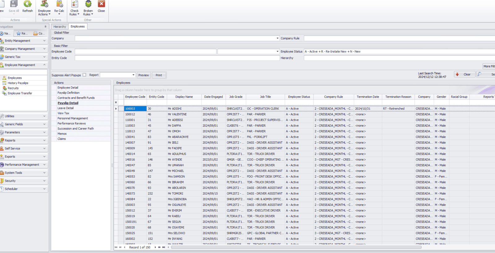 Sage 300 People - Payroll Module